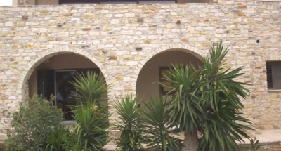 Completed steel frame house Cyprus
