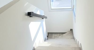 Completed steel frame house Cyprus