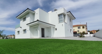 Completed steel frame house Cyprus