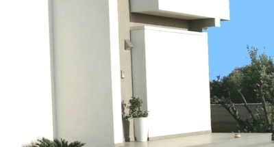 Completed steel frame house Cyprus
