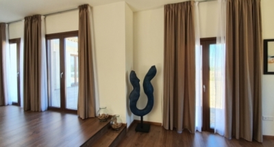 Completed steel frame house Cyprus