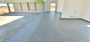 Completed steel frame house Cyprus