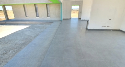 Completed steel frame house Cyprus