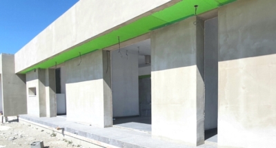 Completed steel frame house Cyprus