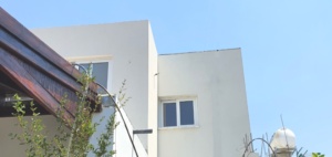 Completed steel frame house Cyprus