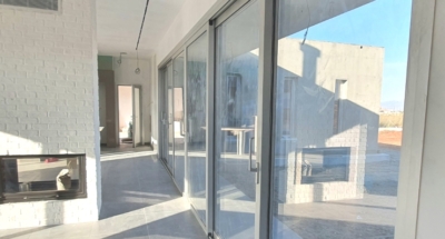 Completed steel frame house Cyprus
