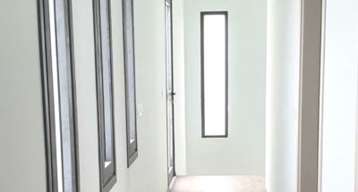 Completed steel frame house Cyprus