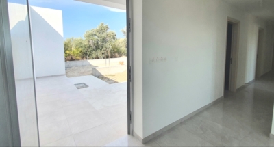 Completed steel frame house Cyprus
