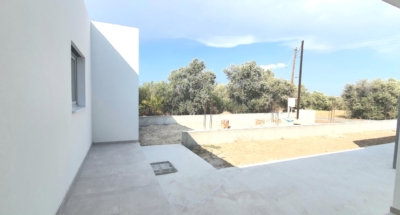 Completed steel frame house Cyprus