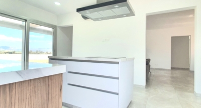 Completed steel frame house Cyprus