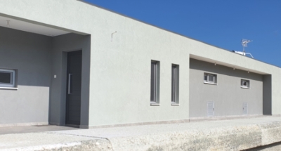 Completed steel frame house Cyprus