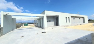 Completed steel frame house Cyprus