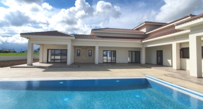 Completed steel frame house Cyprus