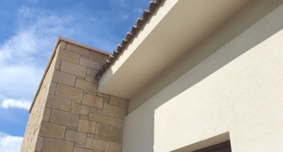 Completed steel frame house Cyprus