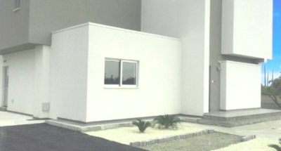 Completed steel frame house Cyprus