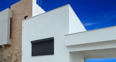 Completed steel frame house Cyprus